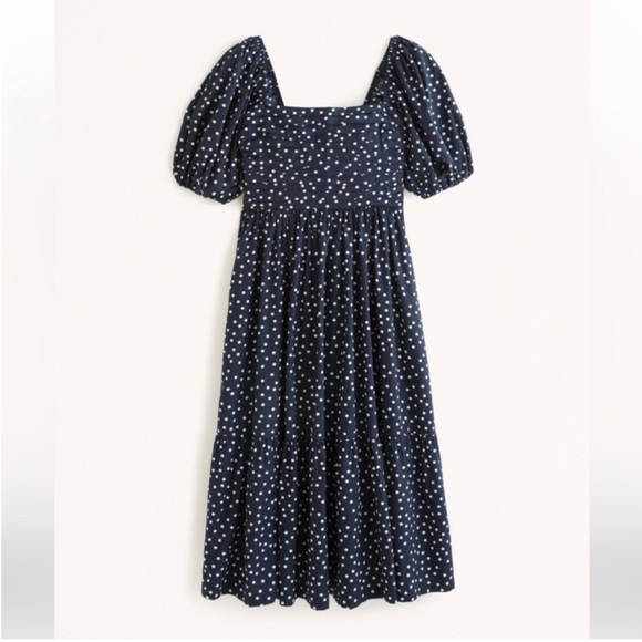Abercrombie Emerson Puff Sleeve Dress - Picture 1 of 4